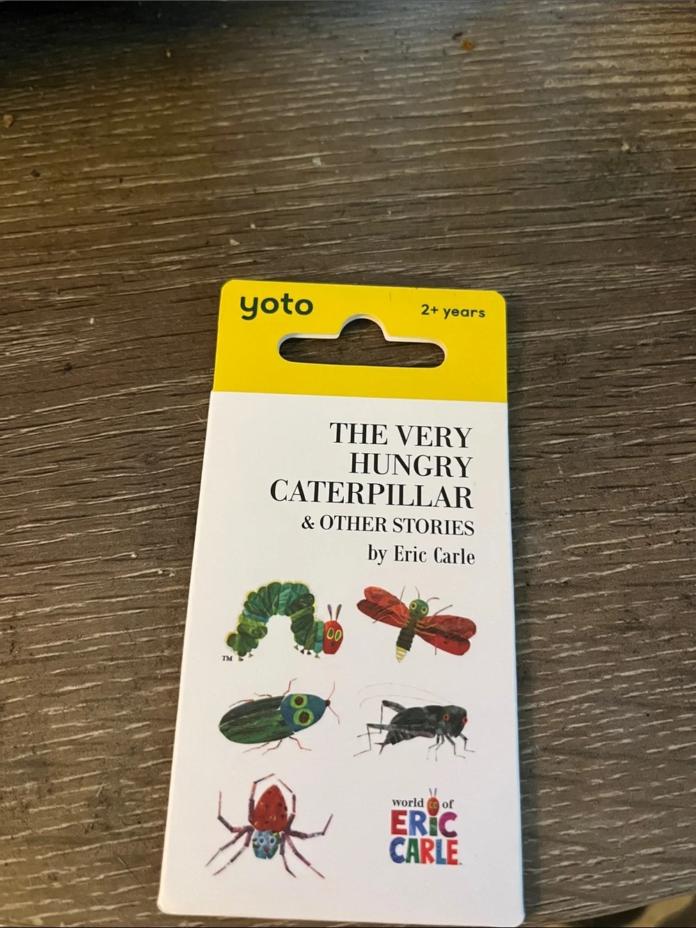 Yoto The Very Hungry Caterpillar & Other Stories Card - White/Yellow
